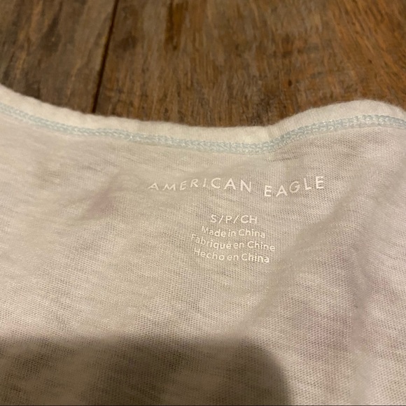 American Eagle Tie-Dye Scoop Neck Top - Picture 3 of 3